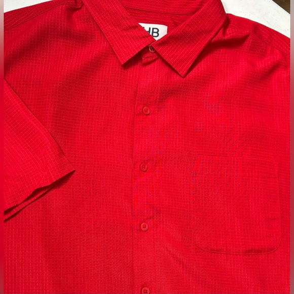 Harbor Bay 2xl red button down men’s collared shirt - Picture 3 of 7
